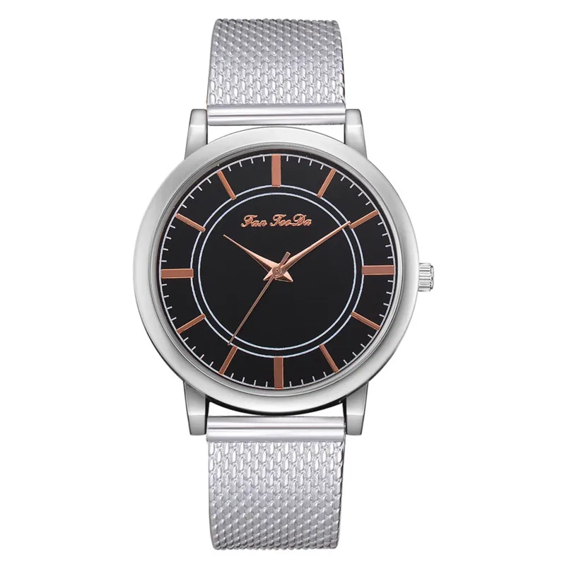 Excellent Quality women watches bracelet watch ladies Stainless Steel Mesh buckle Analog Quartz Watch clock Montre femme Y19 (8)