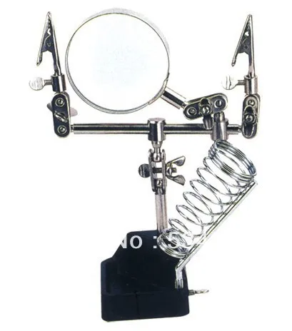 

2X Magnifiers with Auxiliary Fixture and Iron Frame