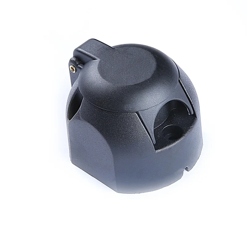 12 V 7 طريقة النواة القطب البلاستيك محول القابس اكسسوارات السيارات 7 دبوس البلاستيك الأوروبية مقطورة المقبس السحب بار الكهرباء موصل