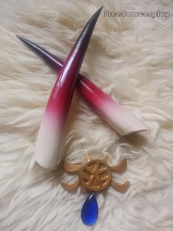 Fate grand order Shuten douji Cosplay Horn |
