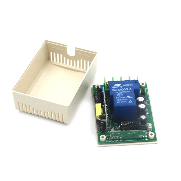 Smart Control 433 MHz Multifunctional AC 85V-250V 30A 1 Channel Remote Control Switch SKU: 5288