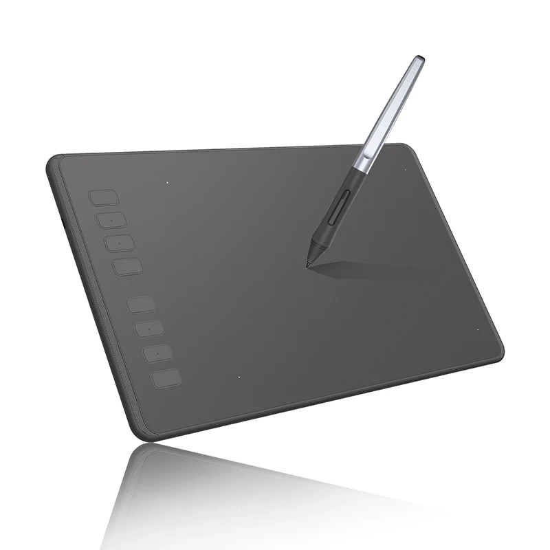  HUION H950P tableta gráfica ultradelgada Tabletas digitales pluma de dibujo profesional con lápiz ó