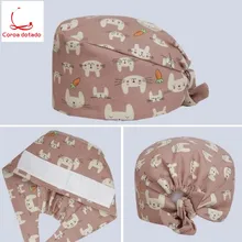 Медицинская Рабочая кепка для медсестры в Европе и Америке с принтом общего анестезиолога для мужчин и женщин