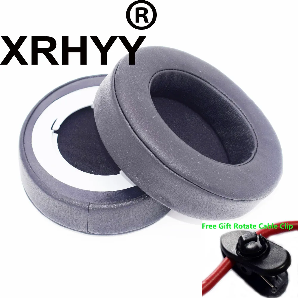 XRHYY 1 пара Сменные амбушюры для телефона чехол наушников Razer Kraken Pro V2 (черный/серый)
