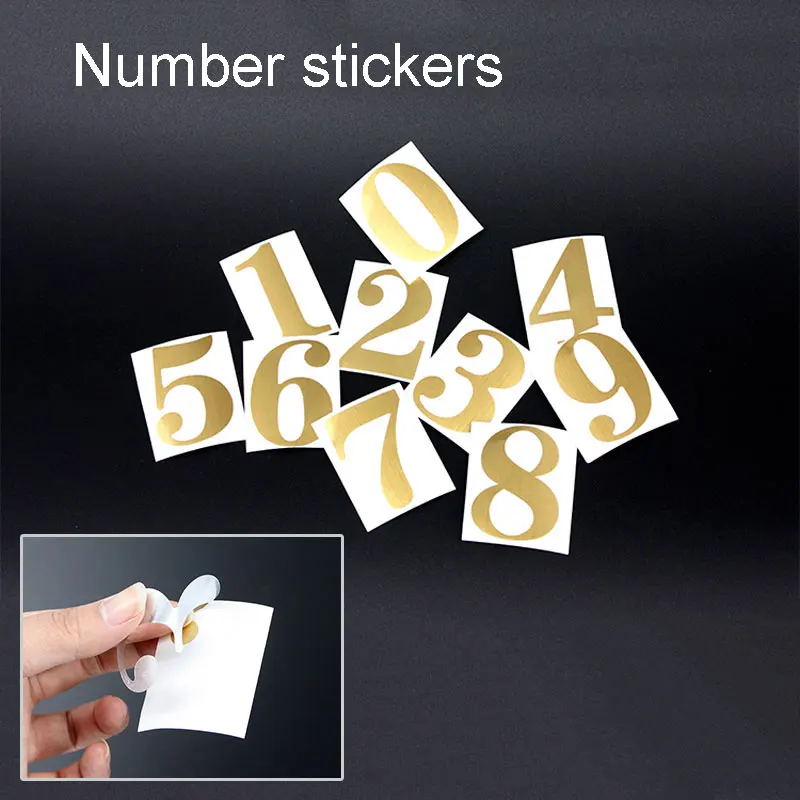 10Pcs Acrylic Table Card Stand Table Number Holder For Wedding Decoration Kids Birthday Party Supplies Flower Escort Cards