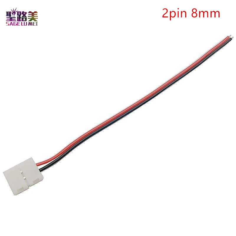 

300pcs 2pin 10mm led connector and 100pcs 2pin 8mm led connector
