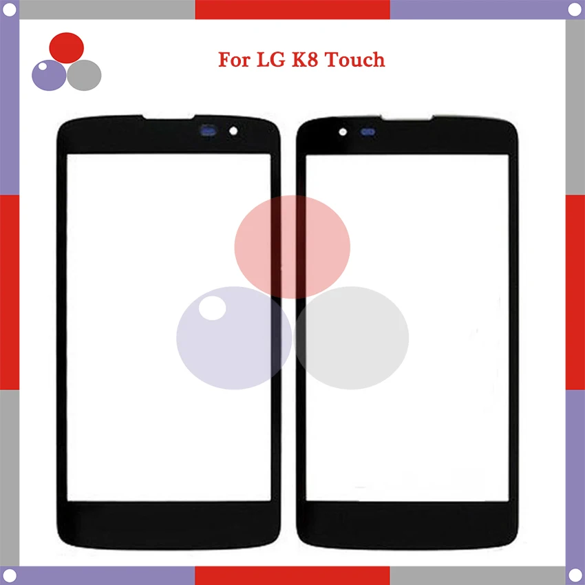 Высокое качество для LG K8 Phoenix 2 K350N K350 сенсорная панель стекло Переднее Объектив