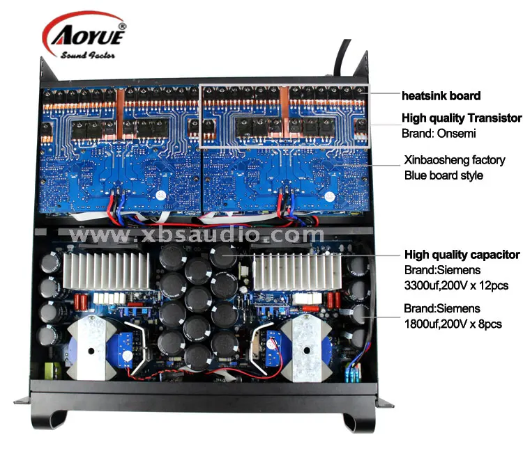 2017 Hot Sale 20000q 22000W*4 Switch Power Amplifier for