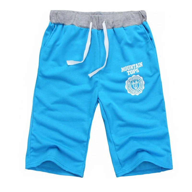 2016 summer New Brand High Quality Shorts Men Bodybuilding Shark Shorts Golds Shorts