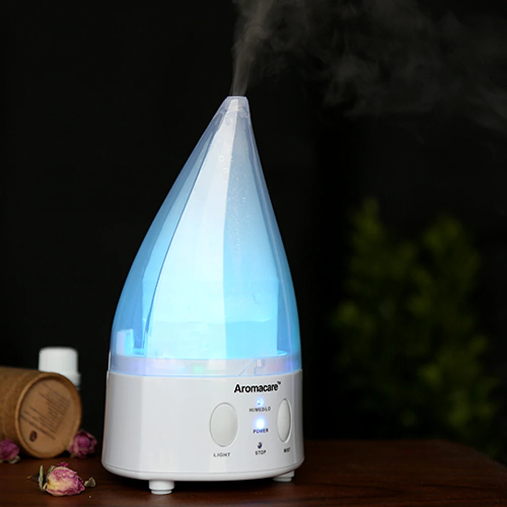 Free Shipping Wholesale Ultrasonic Mist Air Aroma Humidifier Led