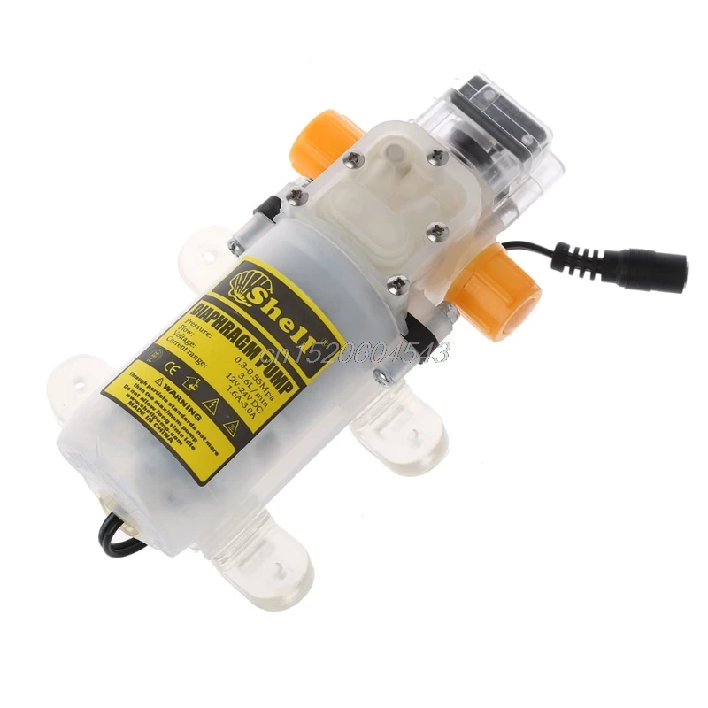 DC 12V 70W пищевой мембранный Водяной Насос самовсасывающий бустер насос с