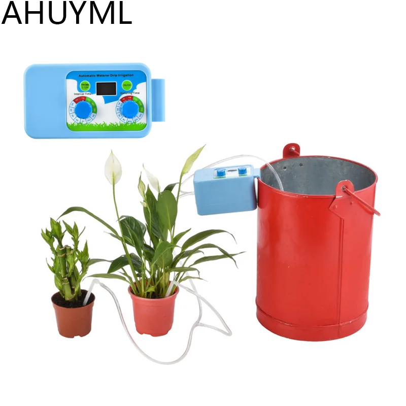 HOT LED Convenient Micro Irrigation Set Watering Flowers Automatic Controller Timer Electronic Timer Water Garden Home Office