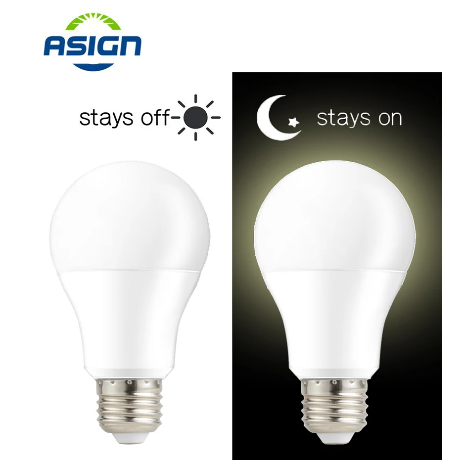 

Sensor Light Bulb Dusk to Dawn LED Smart Lighting Bulbs 7W 12W E27 B22 Automatic On / Off Indoor/Outdoor Yard Garage Garden
