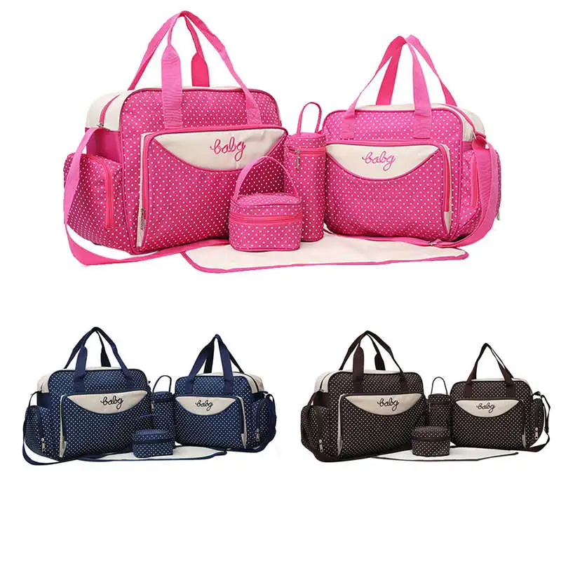 5 шт./компл. детские сумки для подгузников сумка для мамы коляска для беременных материнская сумка для подгузников комплекты для мамы держатель для детской бутылочки материнский рюкзак
