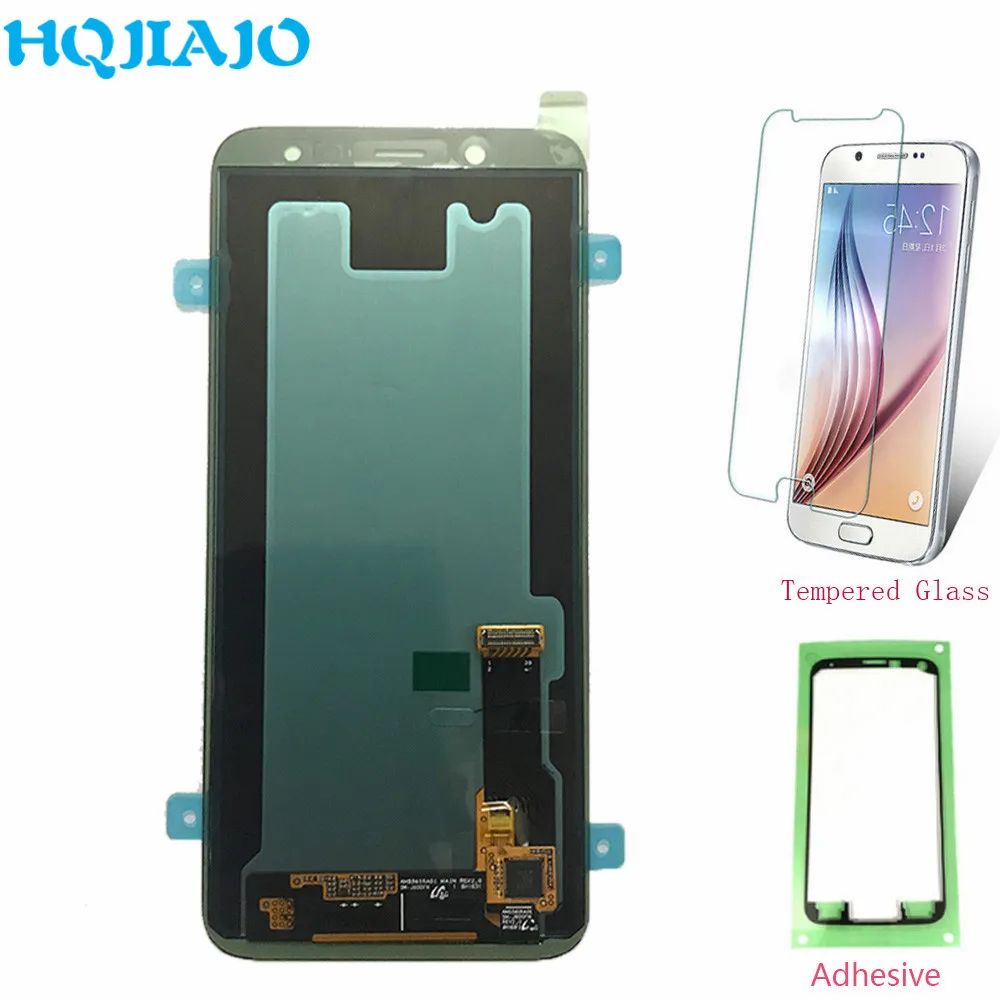 Супер AMOLED ЖК экран для samsung J6 J600F дисплей сенсорный дигитайзер в сборе Galaxy 2018 J600
