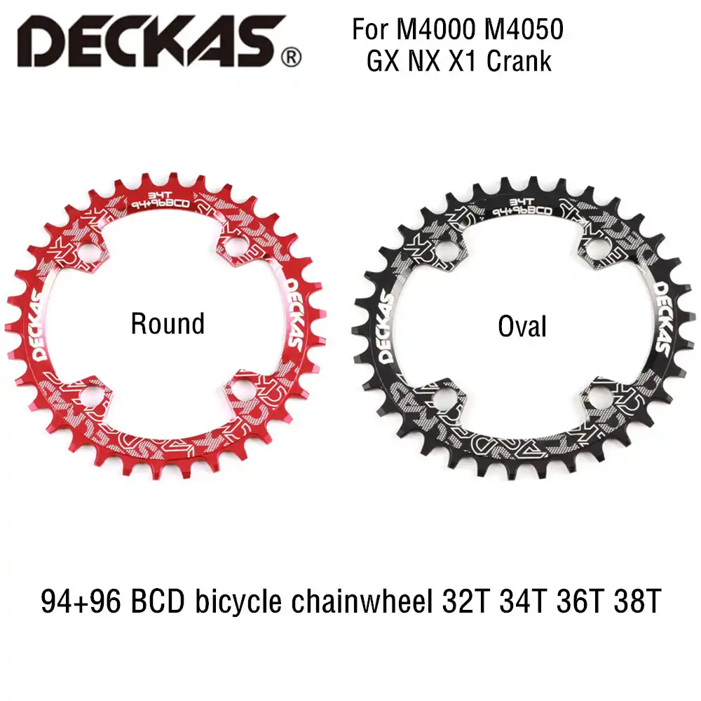 Details about / RiskRound Oval 96BCD Chainring MTB Mountain bike bicycle 32//38T plate Parts