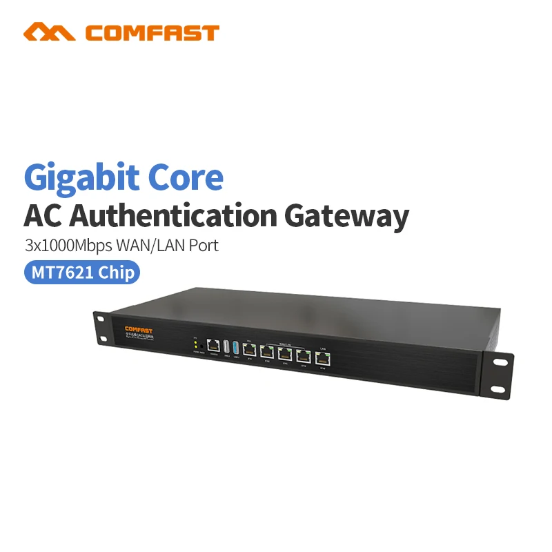 Comfast CF-AC200 гигабитный маршрутизатор переменного тока с несколькими WAN 3*1000 Мбит/с