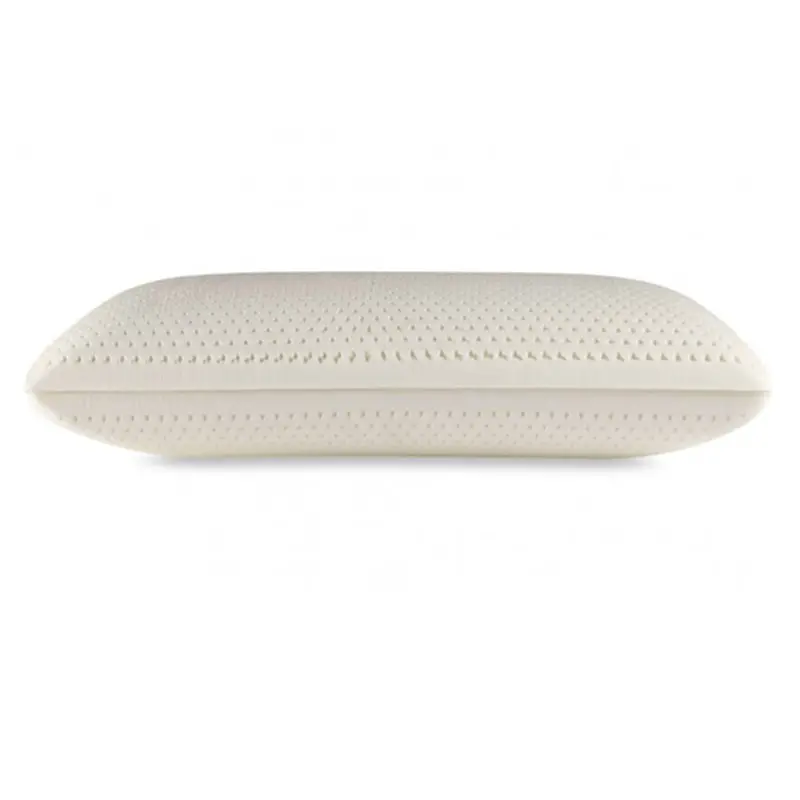 Standard Size 100 Natural Talalay Latex Pillow for Neck Pain, With