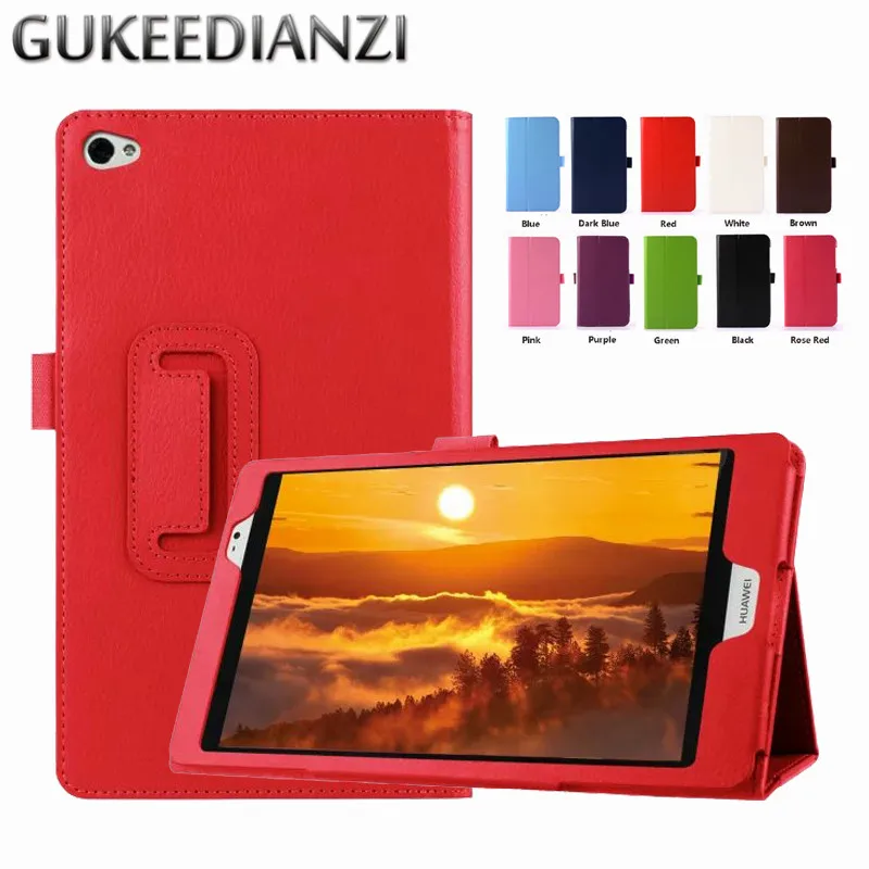 

Case For Media Pad M2 Folio Stand Leather Cover Case For Huawei MediaPad M2 M2-801W M2-803L M2-801L M2-802L 8 Inch Ultra Slim