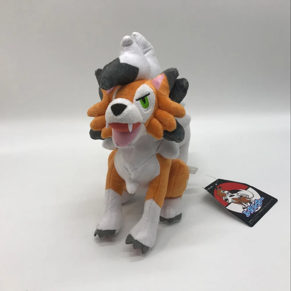 Сумерки форма Lycanroc плюшевые мягкие игрушки кукла чучела животных сидя 10&quot |