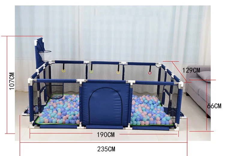 Детский манеж для детей, шарики для бассейна для новорожденных, детский забор, манеж для детского бассейна, Детский защитный барьер, игровой двор