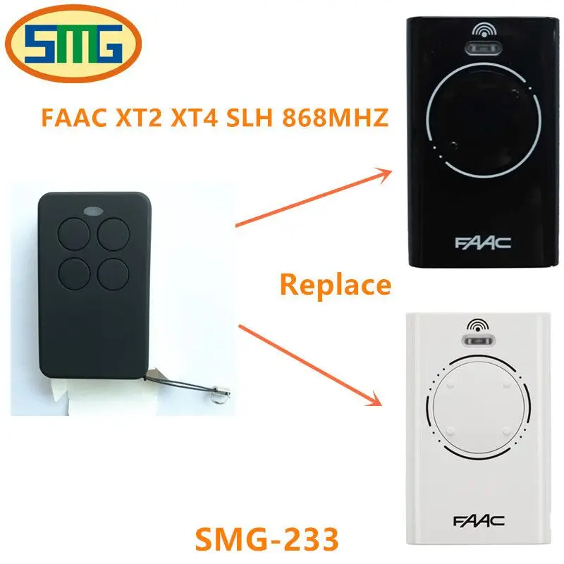 3X FAAC XT2 XT4 868 SLH LR совместимый пульт дистанционного управления 868 МГц 433 МГц