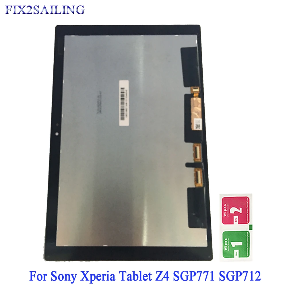 

LCD Display For Sony Xperia Tablet Z4 SGP771 SGP712 LCD Touch Screen Digitizer Panel Assembly Replacement For Sony Tablet Z4