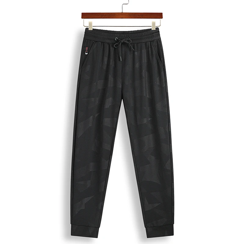 

Oversized Mens Autumn Elastic Sweatpants Men Breathable Sport Jogger Pants Men Soft Trousers Casual Sweatpants Plus Size 9XL