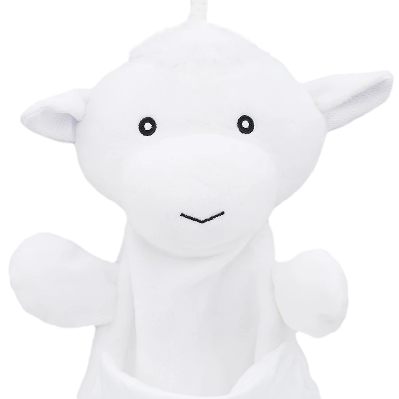 Для новорожденных Детское полотенце, хватающая мягкие утешительная кукла плюшевые овцы Слон младенческой Уход за кожей лица Полотенца