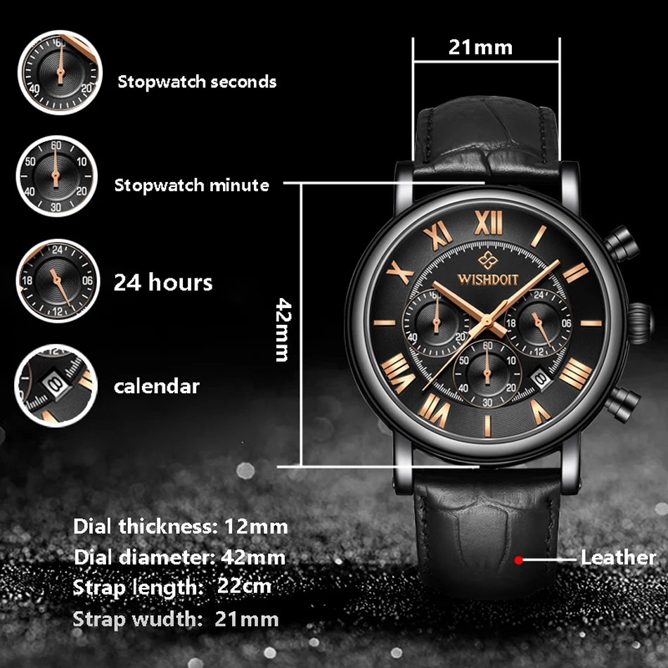 Großhandel WISHDOIT Herren Uhren Mode Lässig Sport Quarzuhr Männer Chronograph Uhr Mann Leder Business Armbanduhr Relogio Masculino Von Tuosu, $38.06 Großhandel WISHDOIT Herren Uhren Mode Lässig Sport Quarzuhr Männer Chronograph Uhr Mann Leder Business Armbanduhr Relogio Masculino Von Tuosu, $38.06