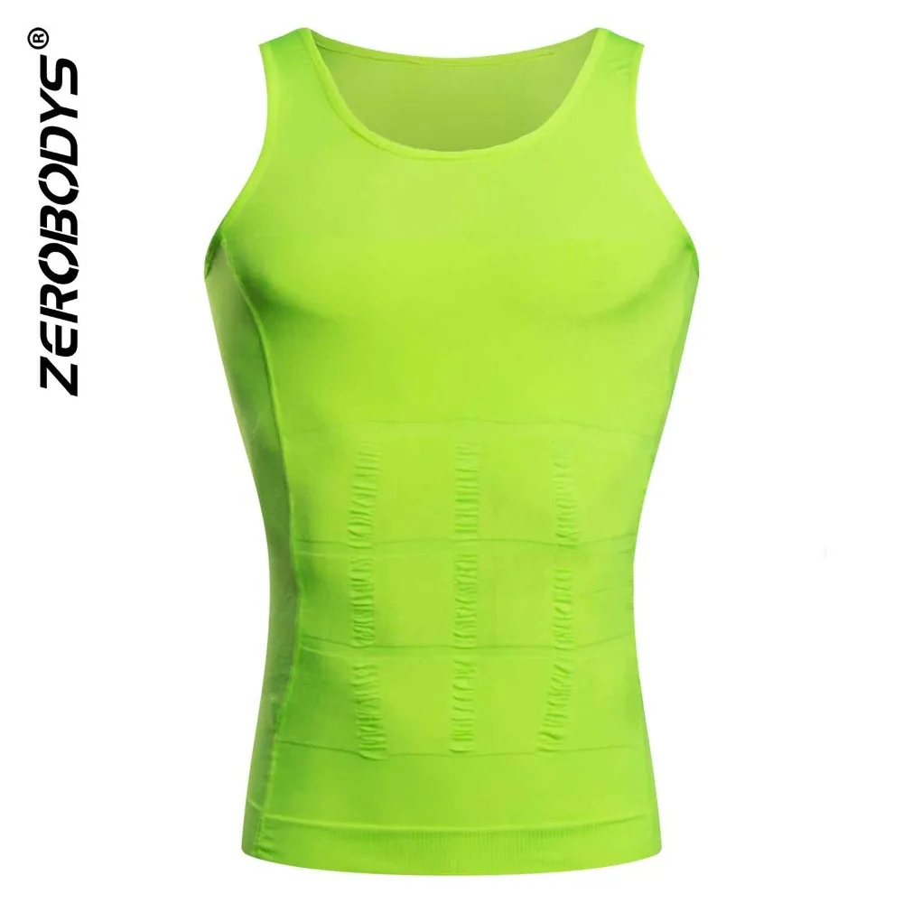 9 Color Men Corset Body Slimming Tummy Shaper Vest Belly Waist Girdle Shirt Shapewear Underwear Girdle Shirt Waist Girdle Shirts