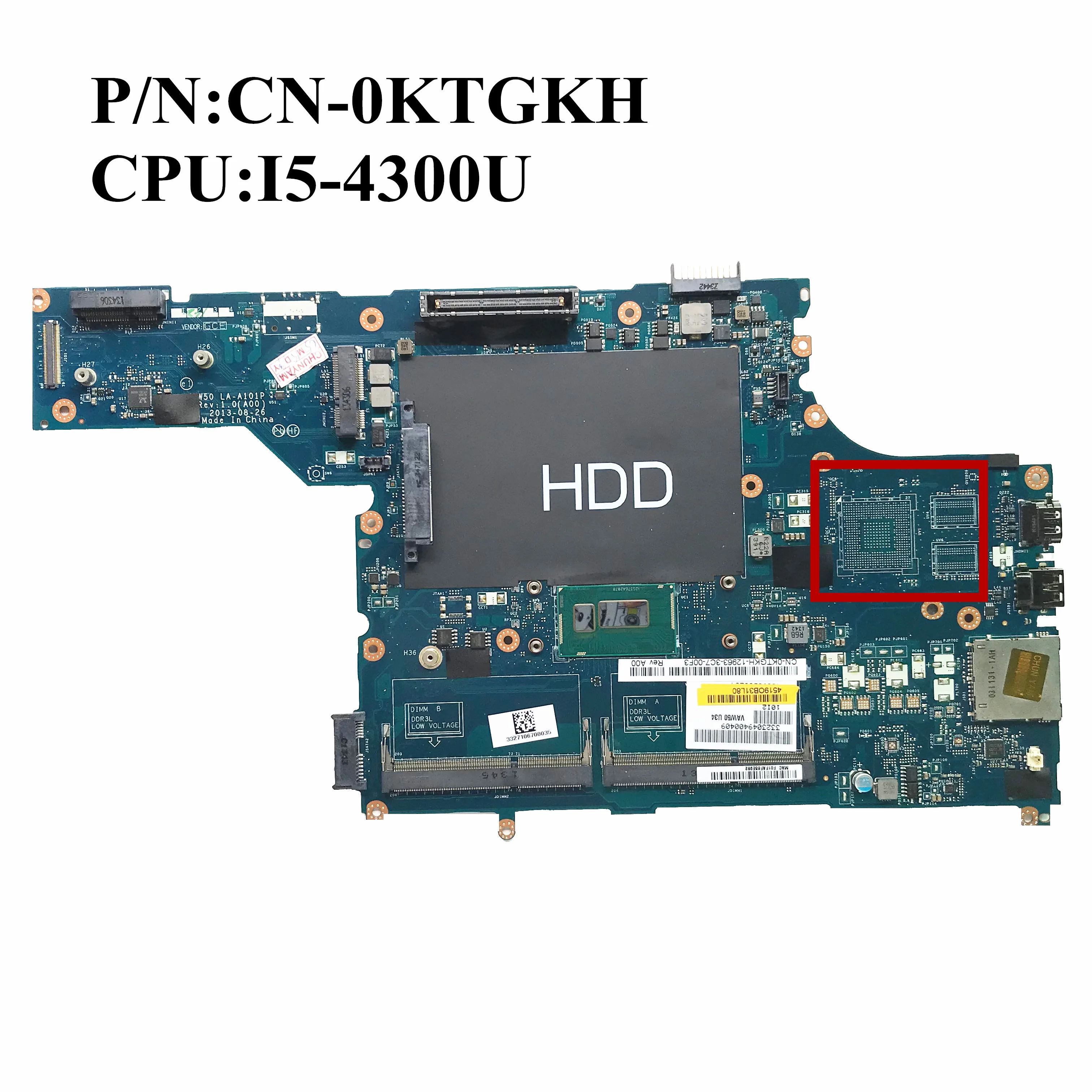 Отлично подходит для ноутбука DELL E5540 материнская плата со стандартной строкой DDR3