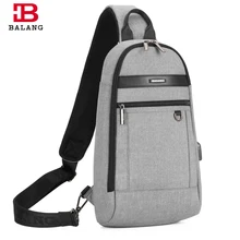 BALANG Новая мужская водонепроницаемая оксфордская нагрудная сумка для мальчиков и девочек, Повседневная сумка через плечо, дорожные сумки-мессенджеры для 7,9 дюймов Ipad