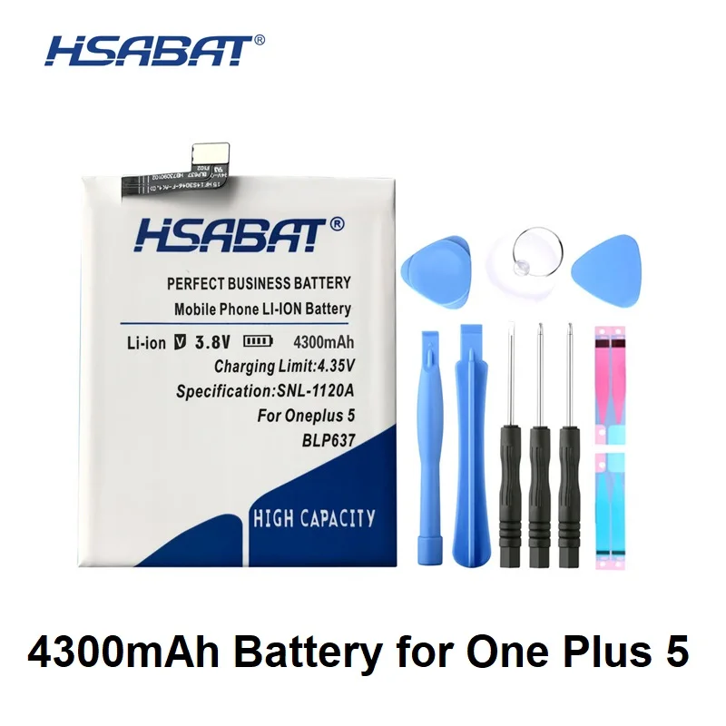 

HSABAT BLP633 BLP637 BLP571 BLP597 BLP613 BLP607 BLP657 BLP685 Battery for Oneplus 1+ 1 + for one Plus 2 3 5 6 6T X 3T A3010