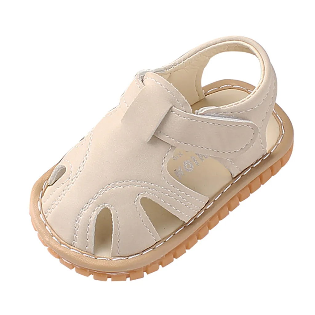 Новорожденный ребенок обувь для девочек и мальчиков в римском стиле Обувь, сандалии для тех, кто только начинает ходить мягкая подошва Обувь, сандалии; сандалии для подиума enfant fille сандали# A20 - Цвет: Beige