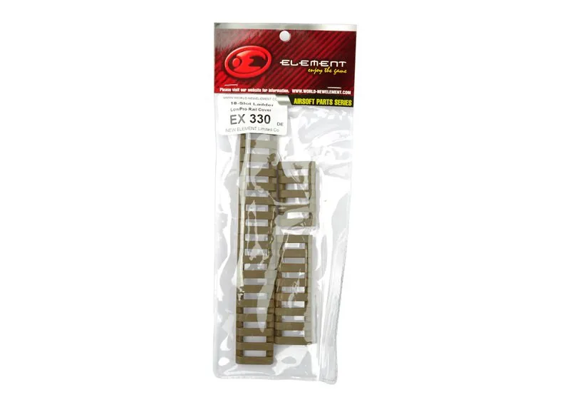 Element Airsoft RIS Picatinny Rail Cover Stripe 18 Rail Picatinny Slot Ladder EX330