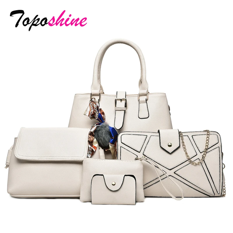 

New Winter Lychee Pattern Handbags Simple and Fashionable Five Sets of Socks Large Capacity Wild Casual Shoulder Messenger Bag