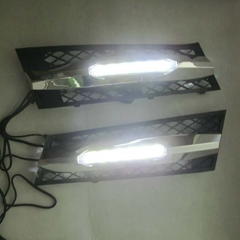 

1 Set LED DRL Daytime Running Lights Daylight Waterproof Signal Lamp For BMW F10 F18 5 series 520i 525i 530i 535i 2010-2013