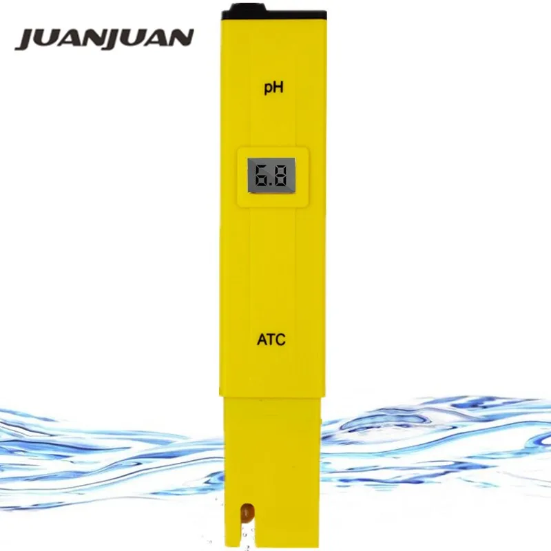 Digital LCD display PH Meter Digital Tester Pocket pen Aquarium Pool Water quality test accurate 40% off