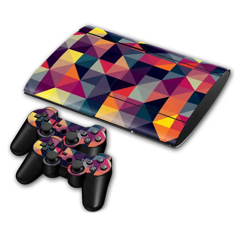 

New design for Ps3 super slim 4000 Console and Controllers stickers for ps3 slim 4000 vinyl sticker--0155