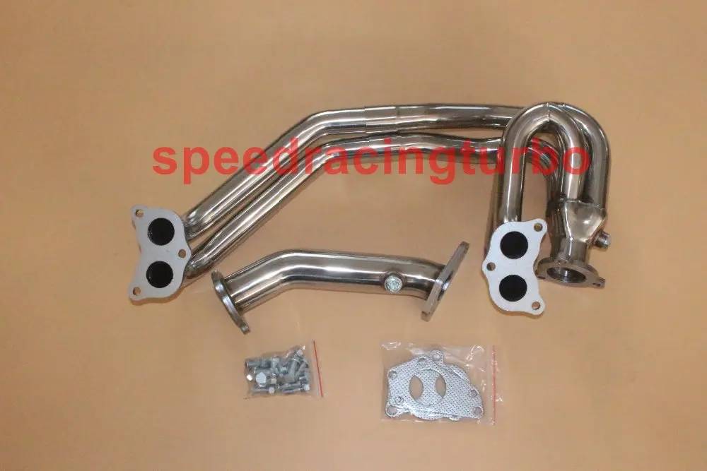 Выхлопная труба из нержавеющей стали для Subaru FIT Impreza WRX/STi 02 06|header|headers exhaust |