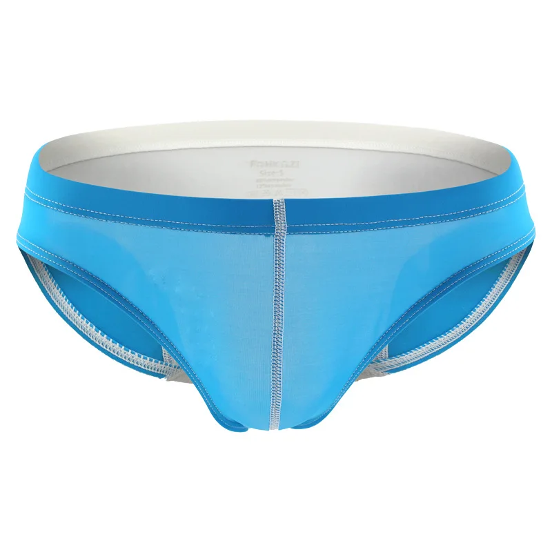 

Man Nylon Flexible Translucence Ultra Thin Invisible Sexy Low Waist Underwear Panties Brief Underpants Underwear