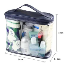 Transparent Toiletry Cosmetic Bag Organizer Beauty Products Brushes Lipstick BagsTravel Special Purpose Makeup Cases Accessories