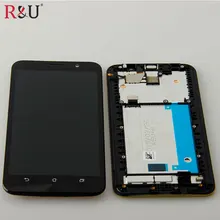 Хорошее Used parts 1280×720 lcd screen display with touch screen panel digitizer assembly + frame replacement For ASUS Zenfone 2 ZE550ML