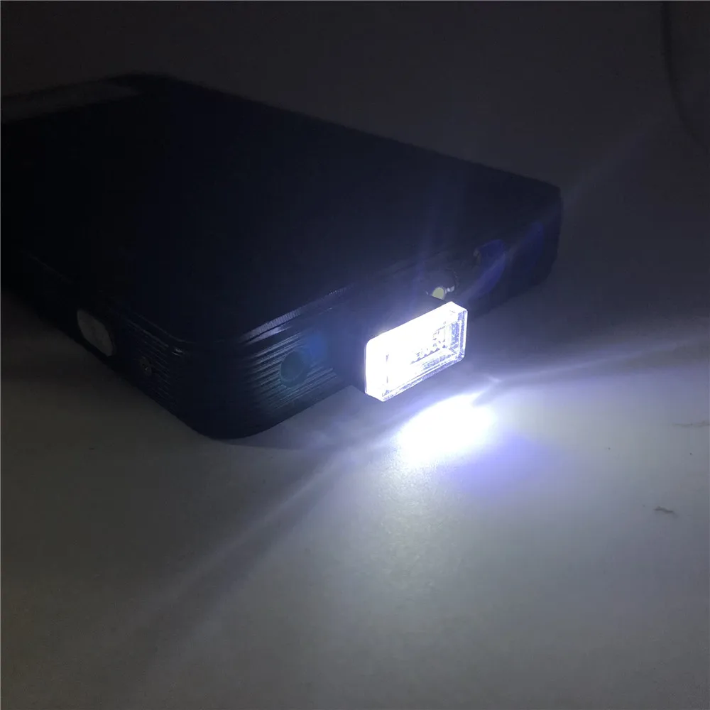 Автомобильные светодиодные мини USB розетки универсальные атмосферные огни