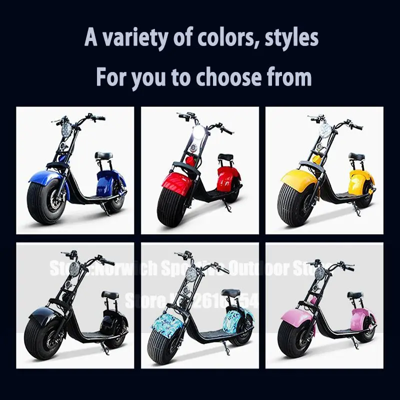 Top Electric motorcycles Electric Scooter Adult E-Bike 1500W 1000W Popular Fat Tire Newest Smart Speedway Two Wheel APP City Bicycle 5