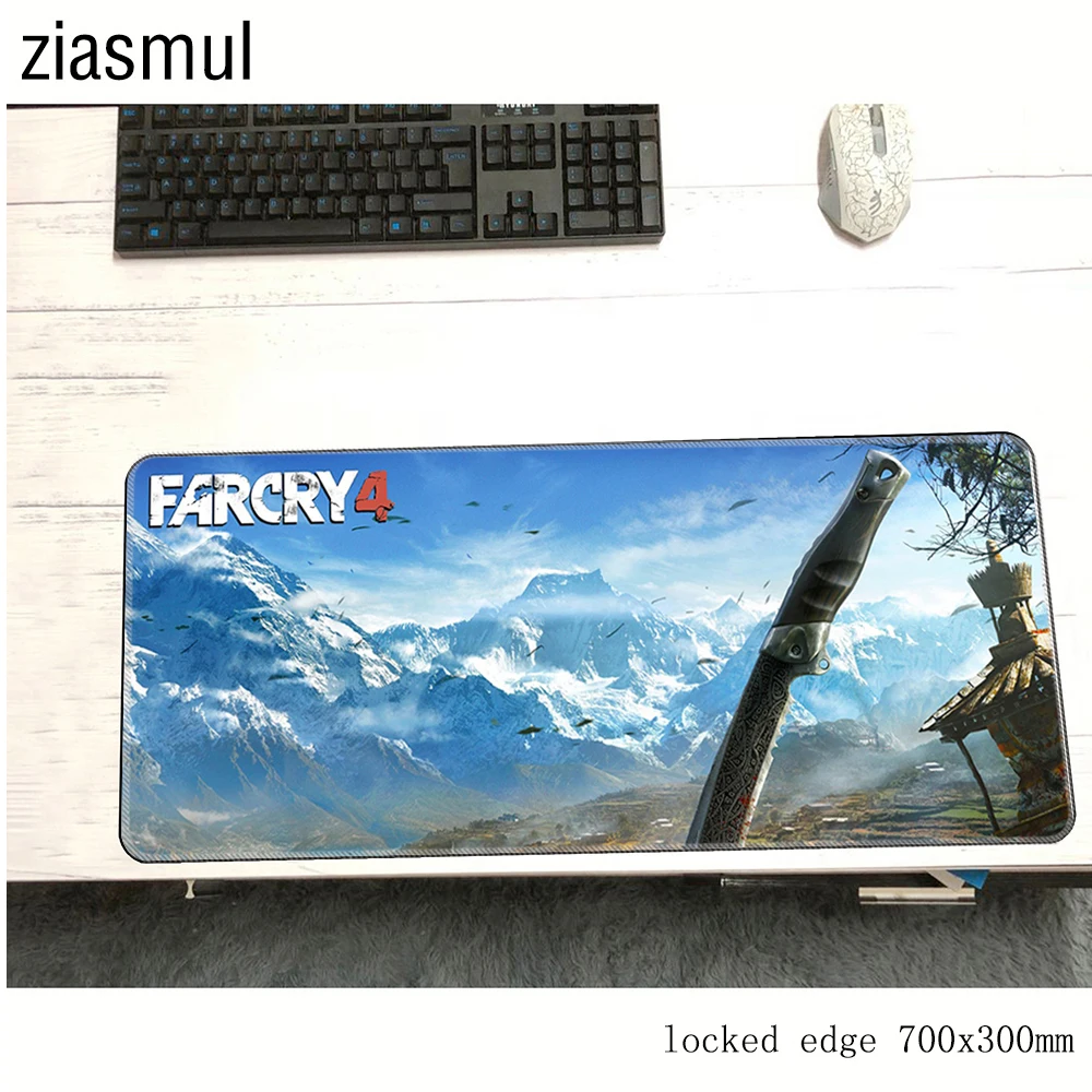 Far cry padmouse 700x300 мм площадку для мышь Notbook коврик для компьютерной мышки Тигр большой игровой коврик для мыши геймер для ноутбука коврик для