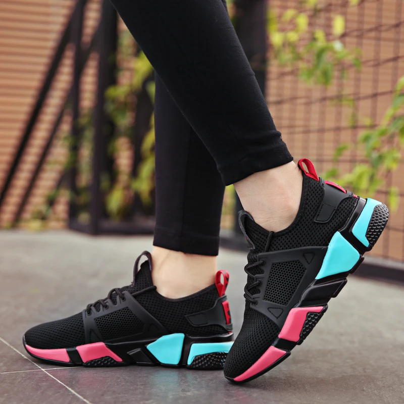 Женская обувь для бега; уличная спортивная обувь; Дизайнерские кроссовки для женщин; дышащая обувь для бега; женская модная обувь на плоской подошве; zapatillas mujer
