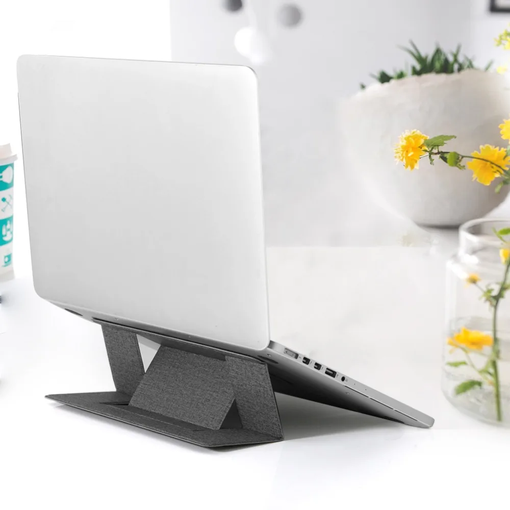تابلت عالمي PC أجهزة الكمبيوتر المحمولة حامل مكتبي حامل طوي القماش مرنة قابل للتعديل زاوية ل ماك بوك باد اللوحي اكسسوارات