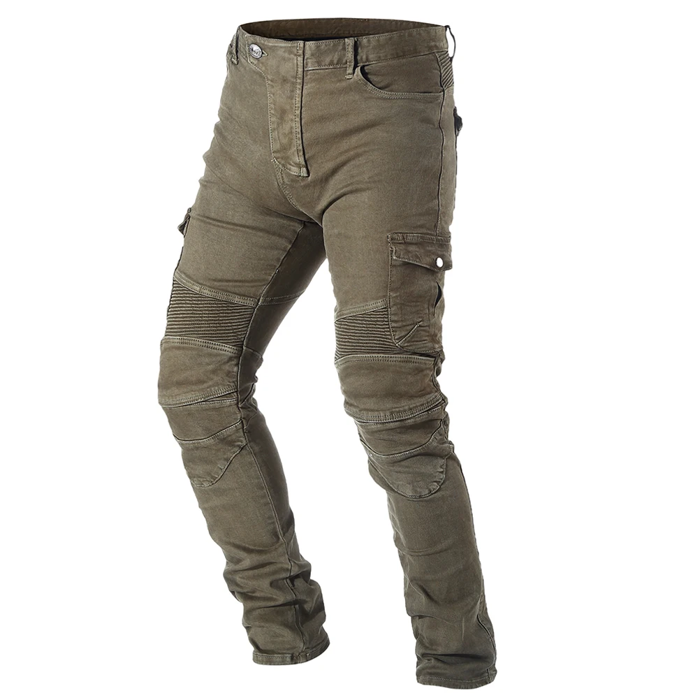 Cafe Racer Motorcycle Protective Riding Pants (4 X Armor) » MotoFlavour.com